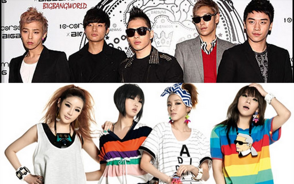 2ne1 and BIGBANG