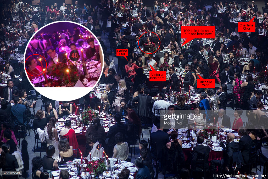 amfAR seat arrangement