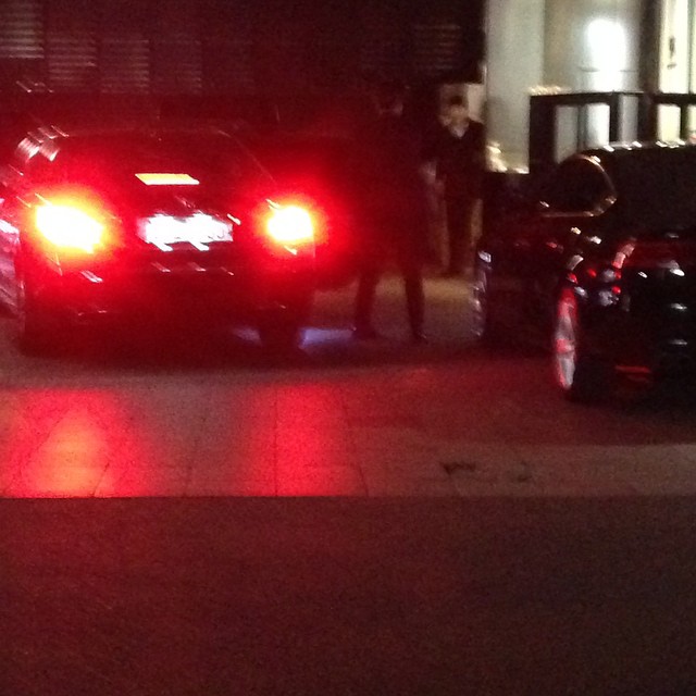 TOP arriving at YG
