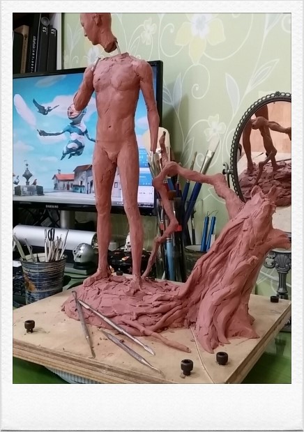 G-Dragon Doll process 08.jpg