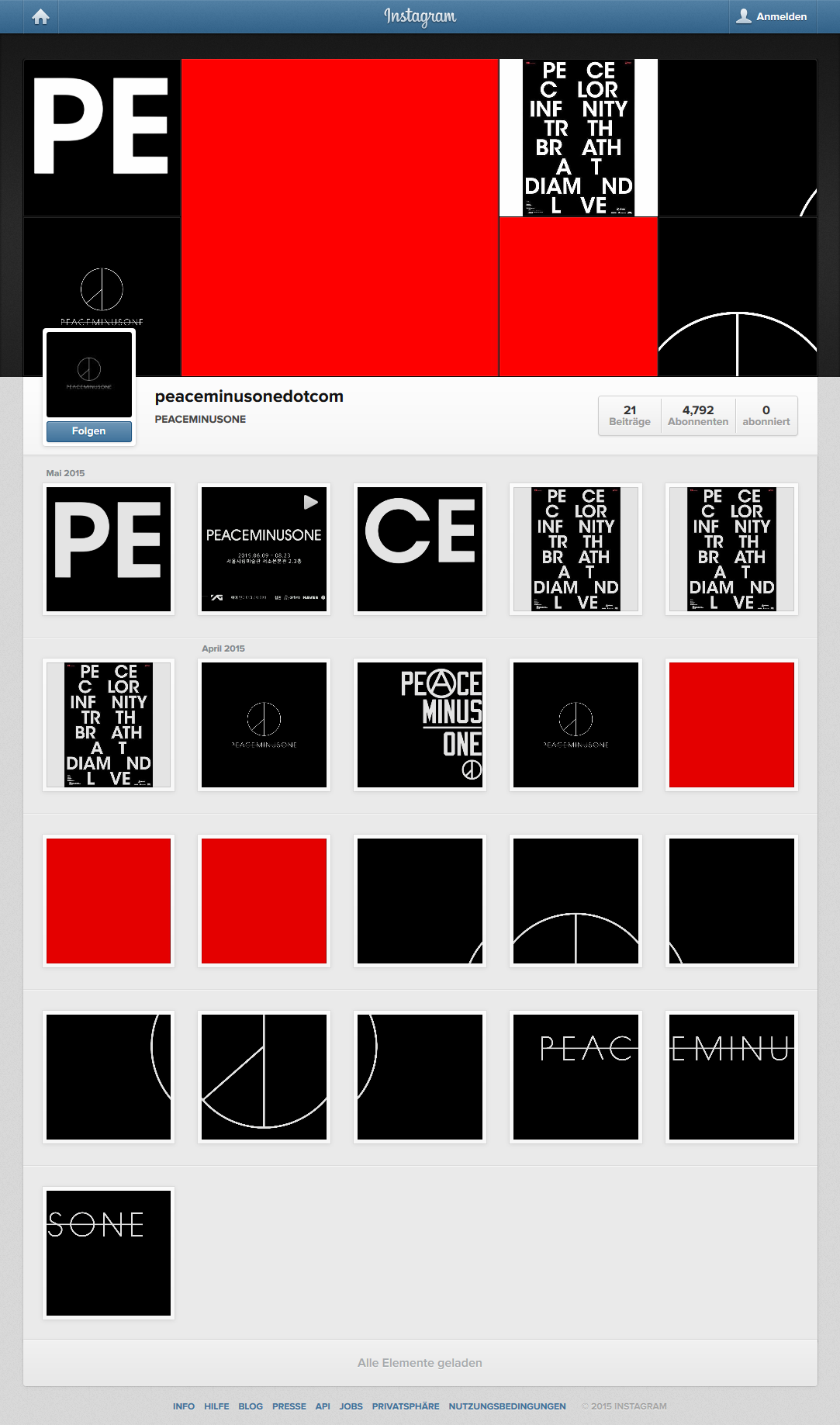 Peaecminusonedotcom Instagram