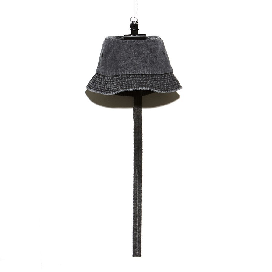 PMO®➖DENIM BUCKET HAT #1 BLACK