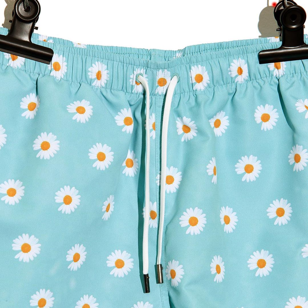 PMO®➖DAISY ALLOVER SHORT PANTS #1 SKY BLUE