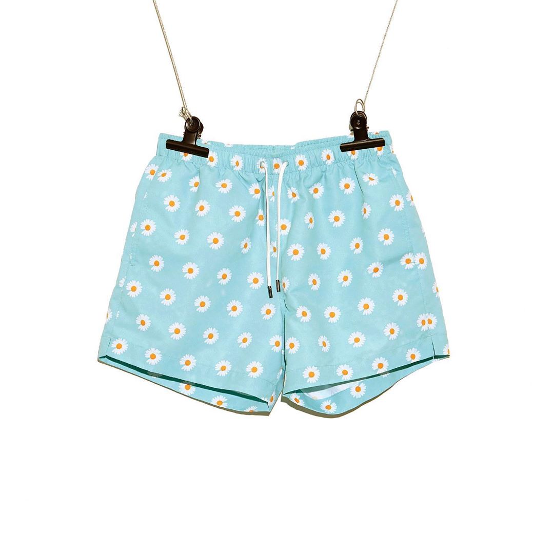 PMO®➖DAISY ALLOVER SHORT PANTS #1 SKY BLUE