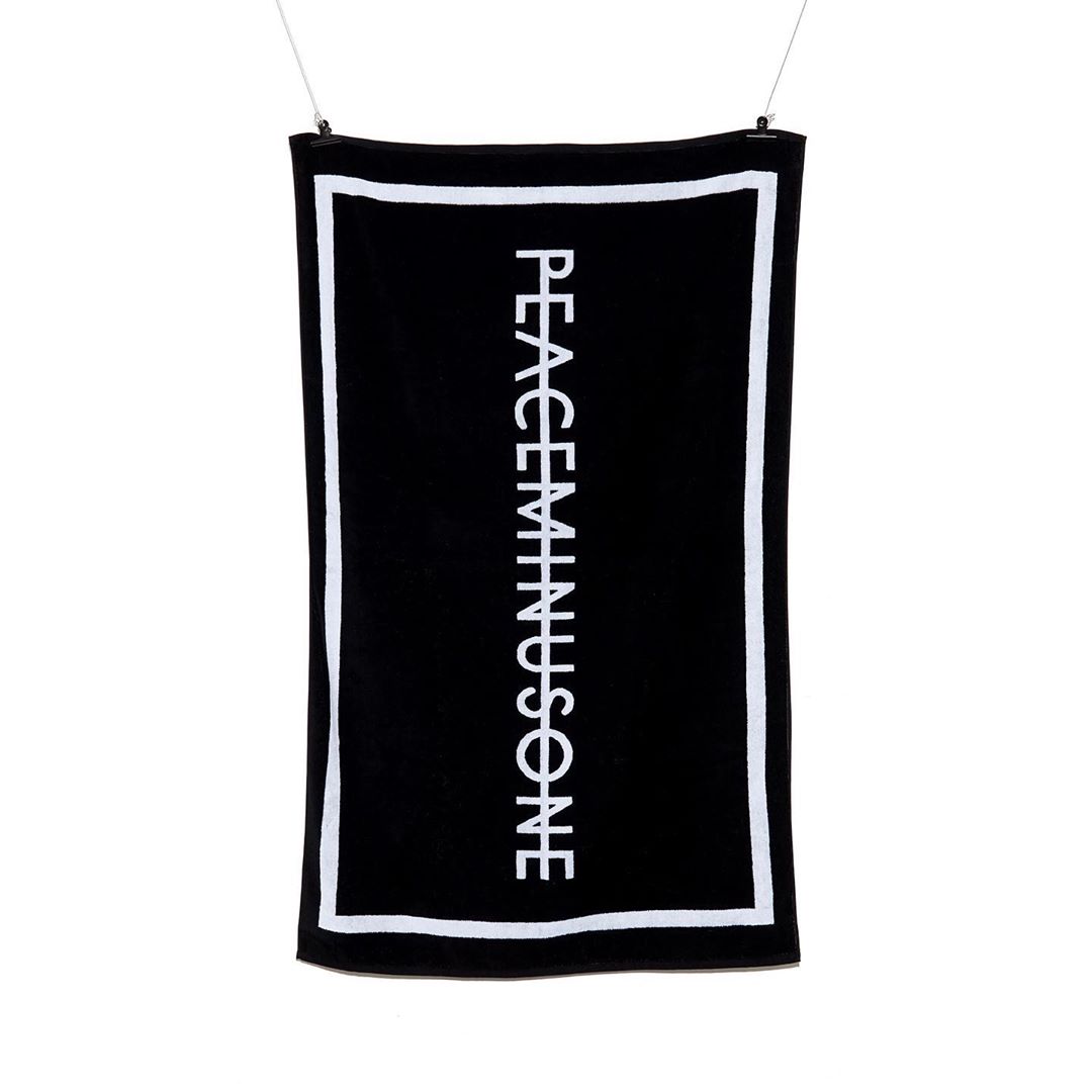 PMO®➖BEACH TOWEL #1 BLACK