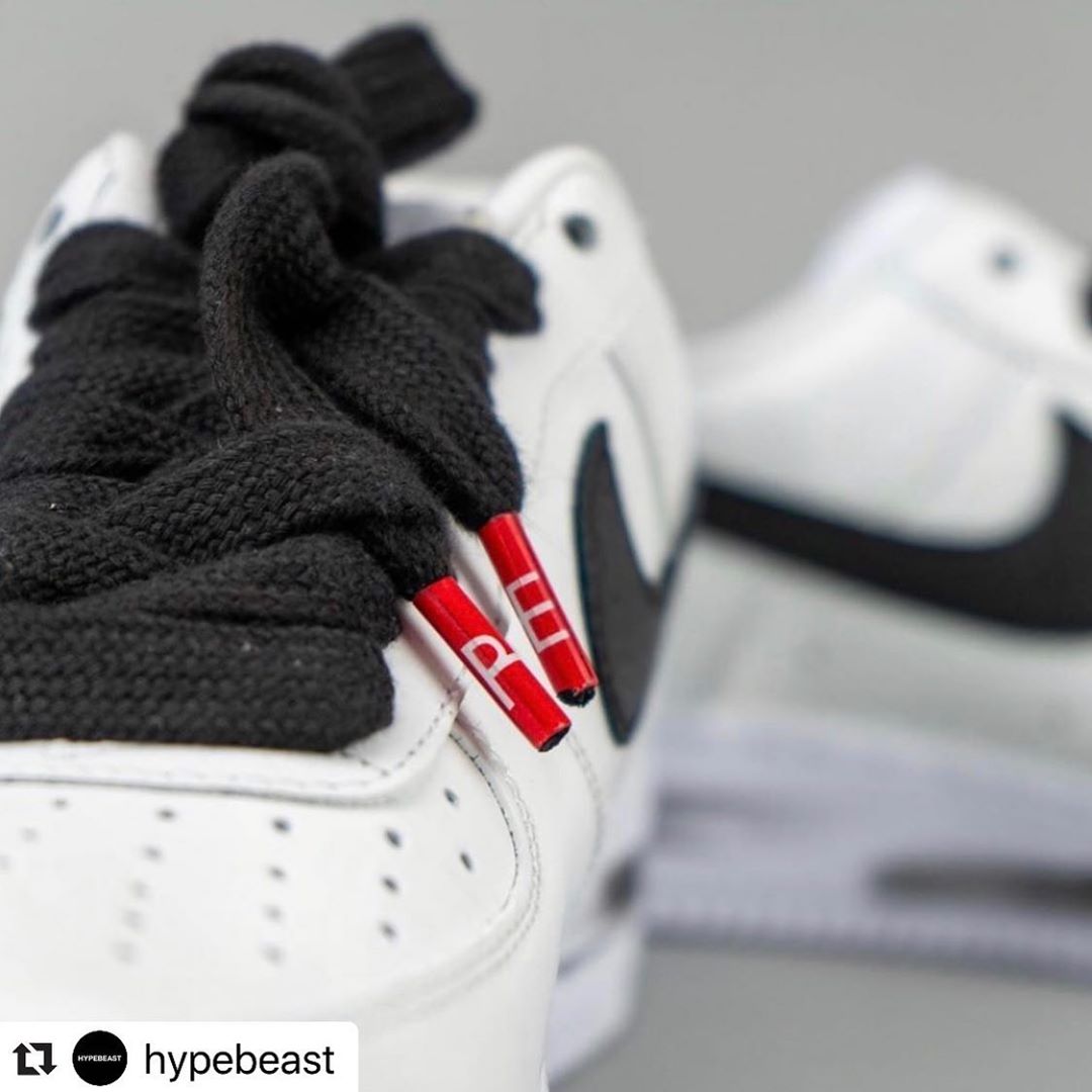 #Repost @hypebeast with @make_repost・・・@hypebeastkicks: Here’s a detailed look at @xxxibgdrgn‘s peaceminusonedotcom x @nike Air Force 1 “Para-Noise 2.0.” The upcoming colorway is centered around a white-tone painted premium leather upper, that once again peels away to reveal an original artwork. Accenting the design is a contrasting black tumbled leather Swoosh and black embroidered daisy motifs, printed insoles and a white AF1 sole unit dressed all over with haphazardly applied strokes of black paint. It’s expected to release sometime in September for $200 USD, but stay tuned for official notes. ⁠⠀Photo: @yankeekicks