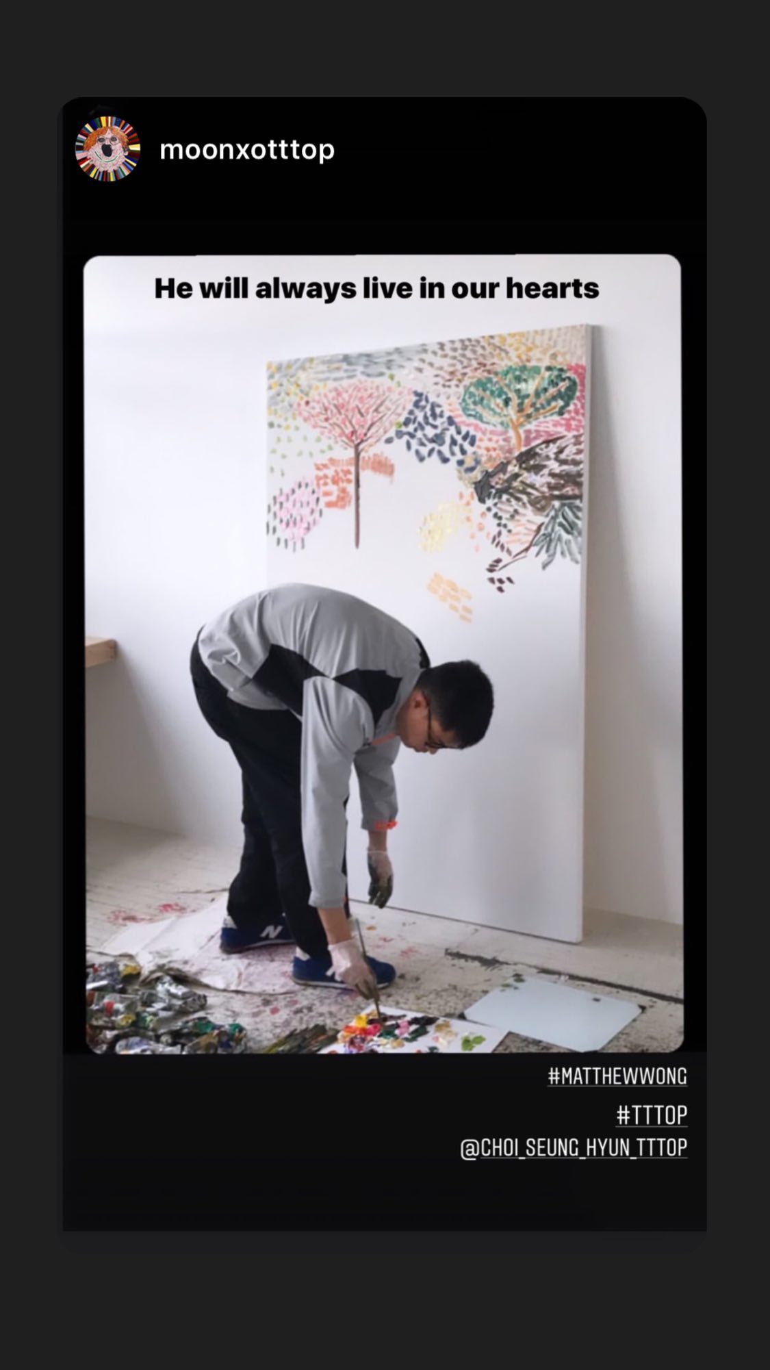 T.O.P Instagram Story 2019-10-22 11:52:37 KST