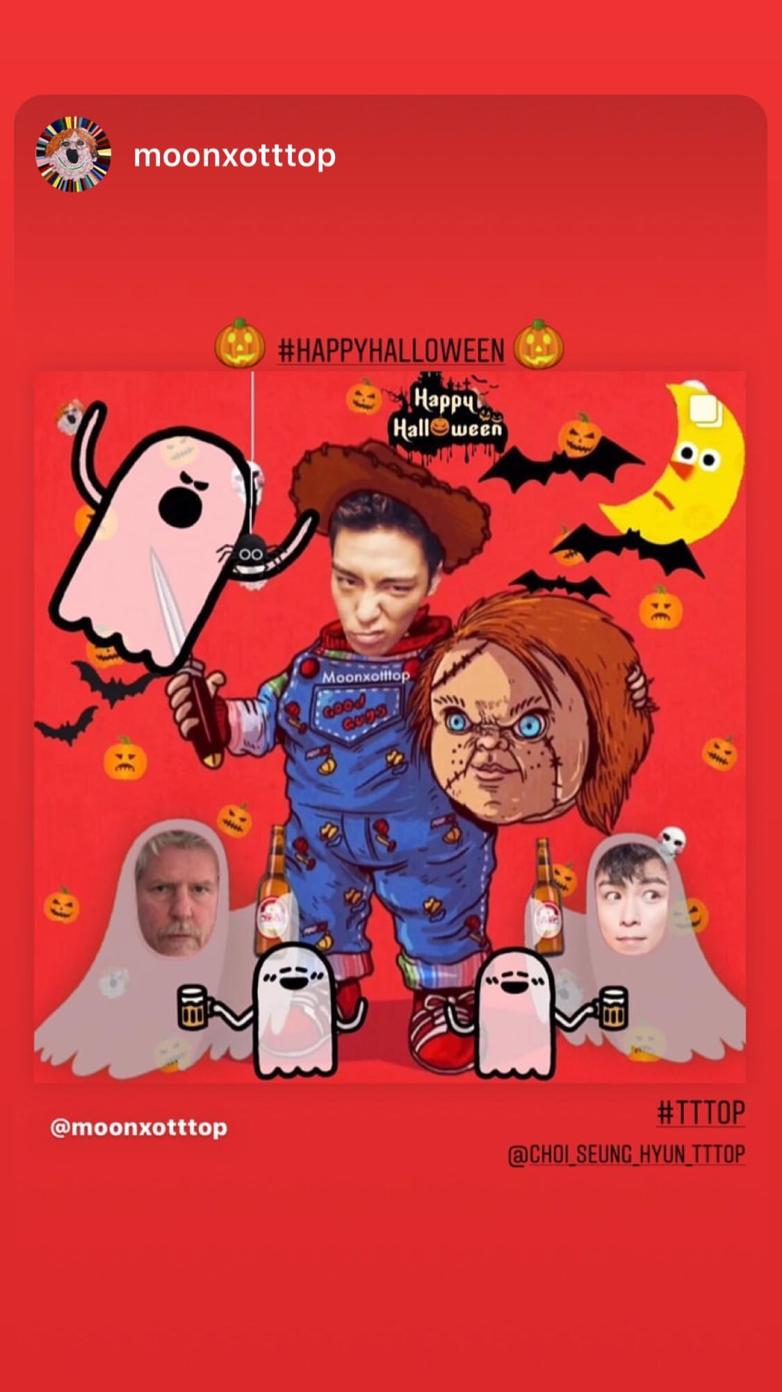 T.O.P Instagram Story 2019-10-31 14:20:15 KST