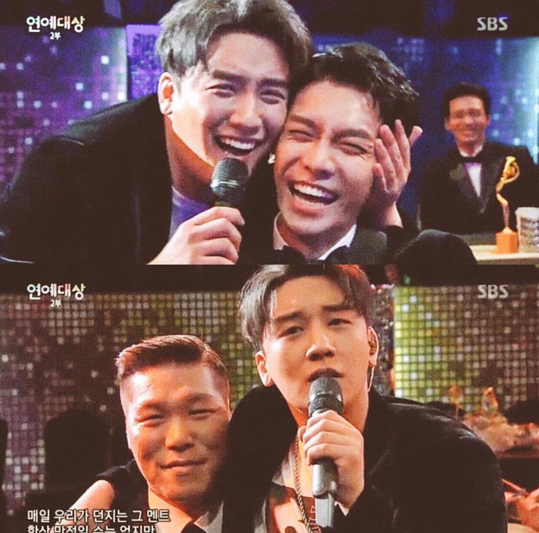 #sbs #연예대상 #씬스틸러상 받았습니다 이모든 영광은 #VIP 팬분들과 군생활중인 #빅뱅 멤버형들과 나누겠습니다 @xxxibgdrgn @__youngbae__ @choi_seung_hyun_tttop