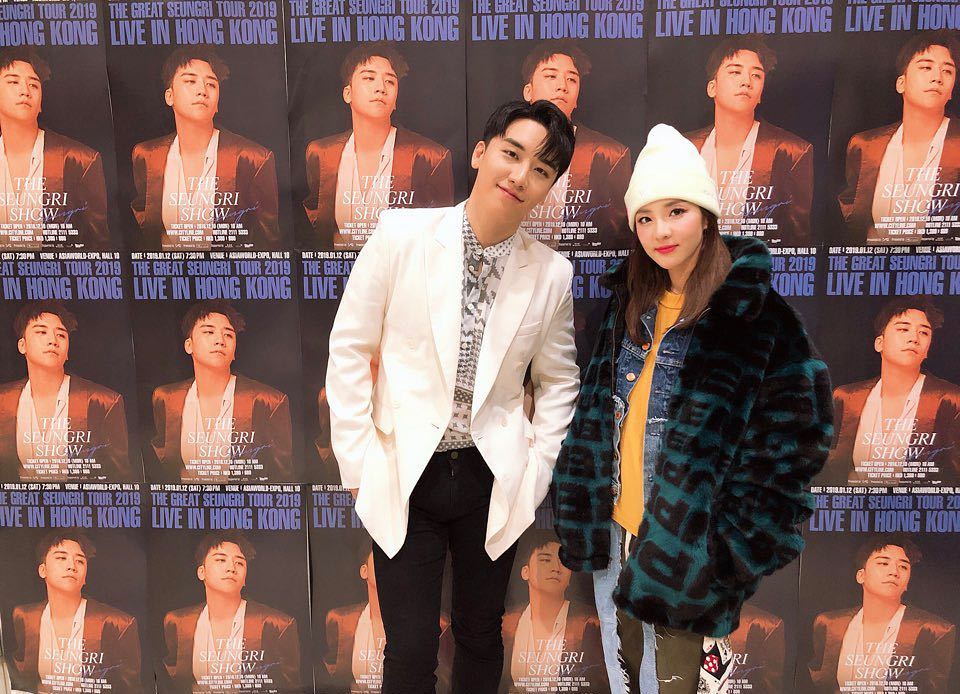 See u tomorrow #manila! I can’t wait to see u guys !! we gon rock !! With @daraxxi #thegreatseungritour2019live #tokyo #osaka #singapore #seoul