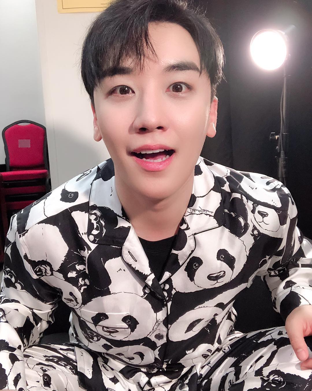 Quiz. How many panda ‘s here ? 여기에 몇마리의 팬더가 있을까요? 맞춰보세요 #thegreatseungritour2019live #hongkong next #manila