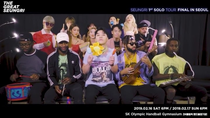 #thegreatseungritour2019 #대한민국 #서울 떠나기전 여러분과 함께하는 마지막 추억 꼭 자리해주세요! #올림픽핸드볼경기장