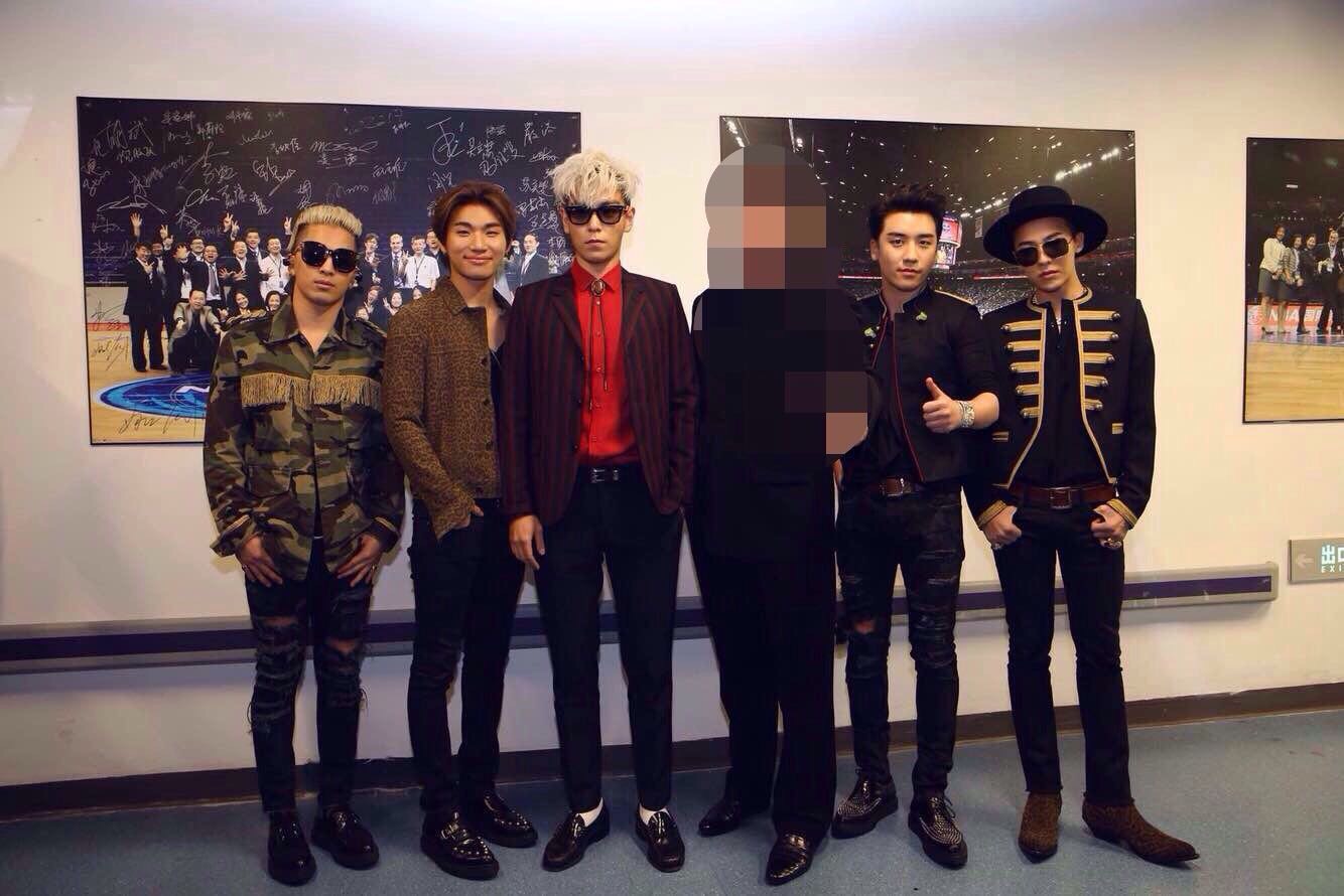 BIGBANG Dragon TV Lunar New Year Special Backstage 30jan2015 希尔瑞斯的门门 01