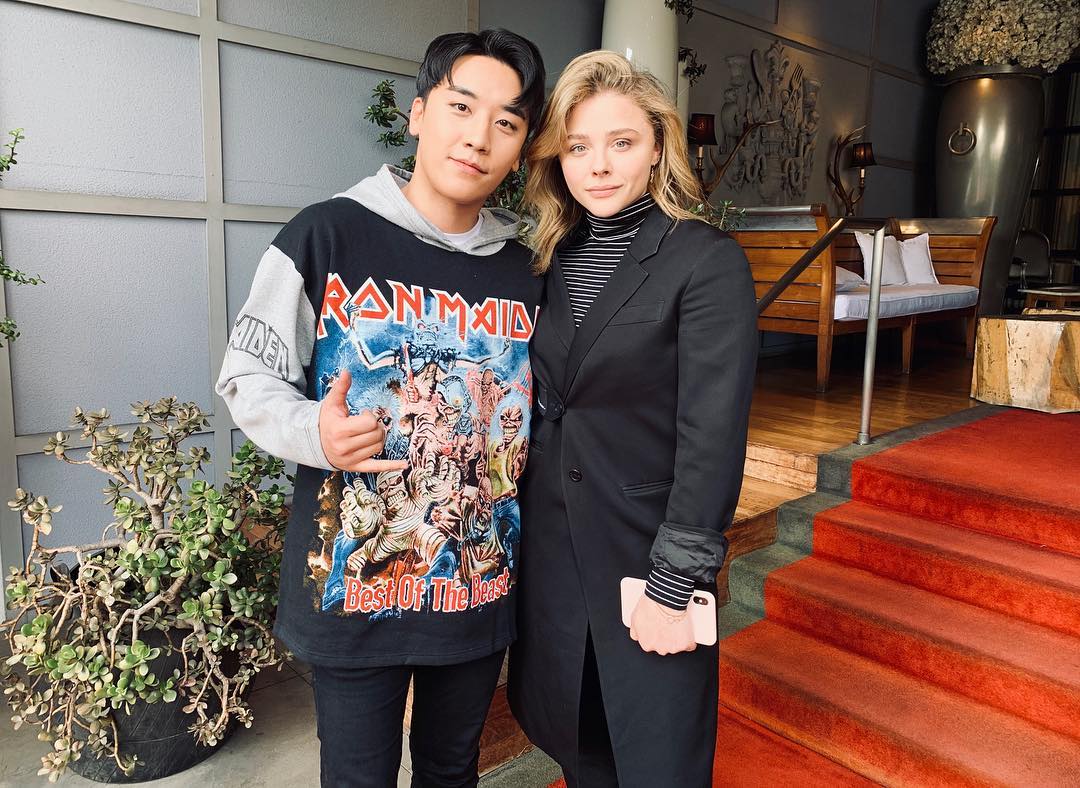 Nice to meeting @chloegmoretz #california #LA ??