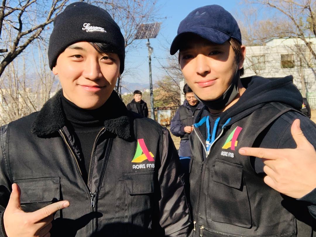 오늘도 생일맞이 #대한민국1도올리기 #연탄은행 #초록우산어린이재단 @ftgtjhc @jinusean3000 우리 아버지 어머니 친구들 친구들 아버님 @aoriramen 가족분들 #아오리라멘 고생 하셨습니다 따뜻한 겨울 보내세요.