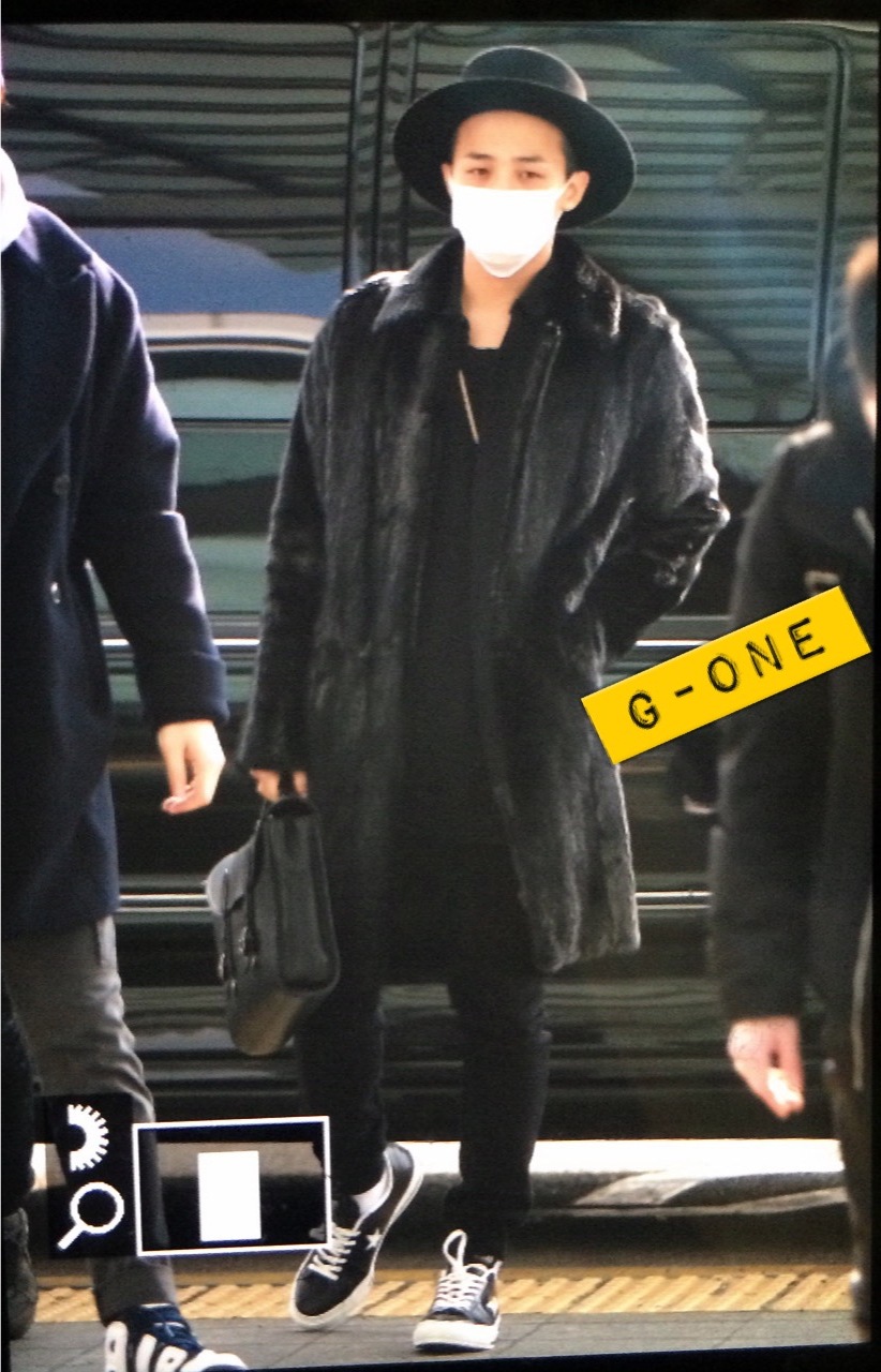 G-Dragon - Incheon Airport - 24jan2015 - G-One - 02.jpg