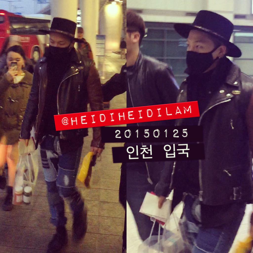 Tae Yang - Incheon Airport - 25jan2015 - heidiheidilam - 02.jpg
