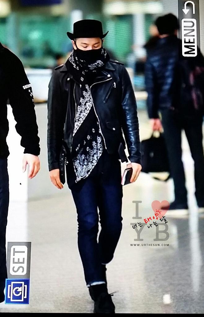 Tae Yang - Beijing Airport - 01feb2015 - Urthesun - 02.jpg