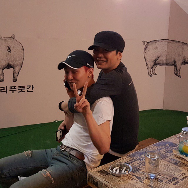BIGBANG - Samgeori Butchers Restaurant - 04jun2015 - hino2033 - 01.jpg