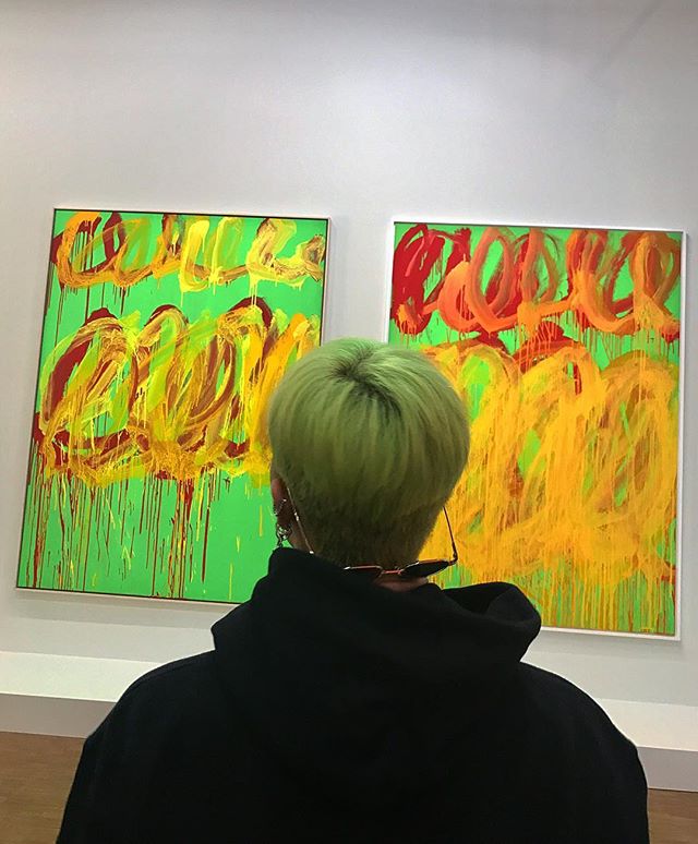 G-Dragon Instagram Dec 6, 2016 2:27am #CyTwombly