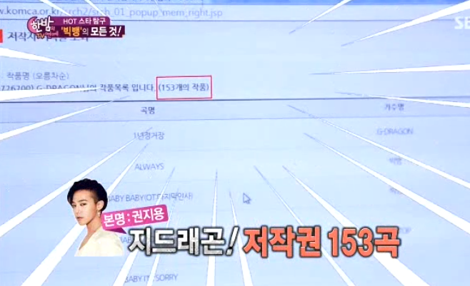June 24 one night of tv entertainment bigbang 2