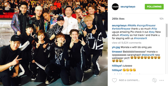 Seungri instagram