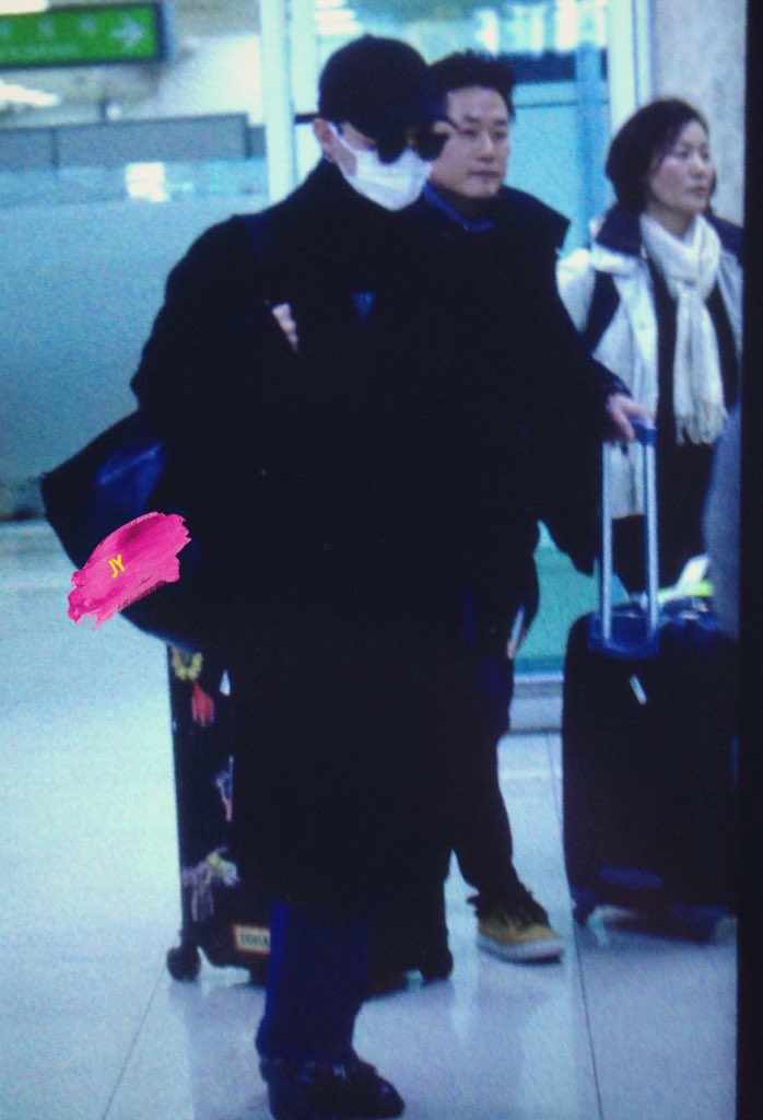 G-Dragon Arrival Seoul From Tokyo 2016-01-14 By Joey (1)
