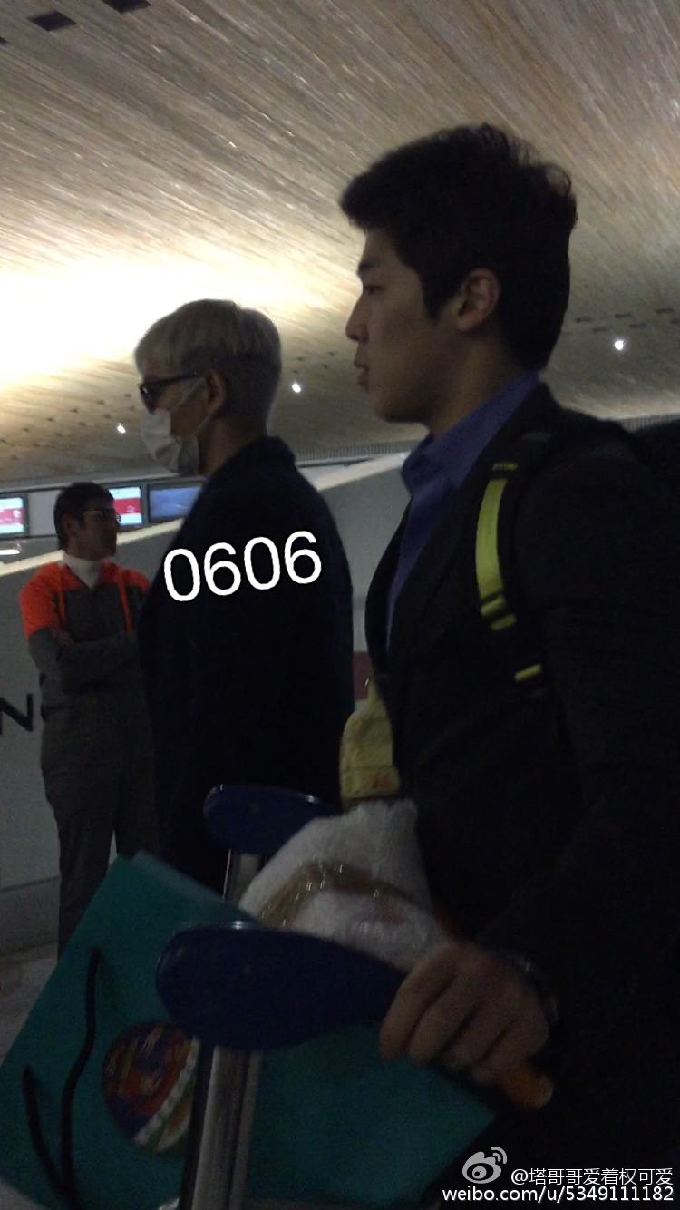 TOP Departure Paris 2016-01-25 By 塔哥哥爱着权可爱 (7)