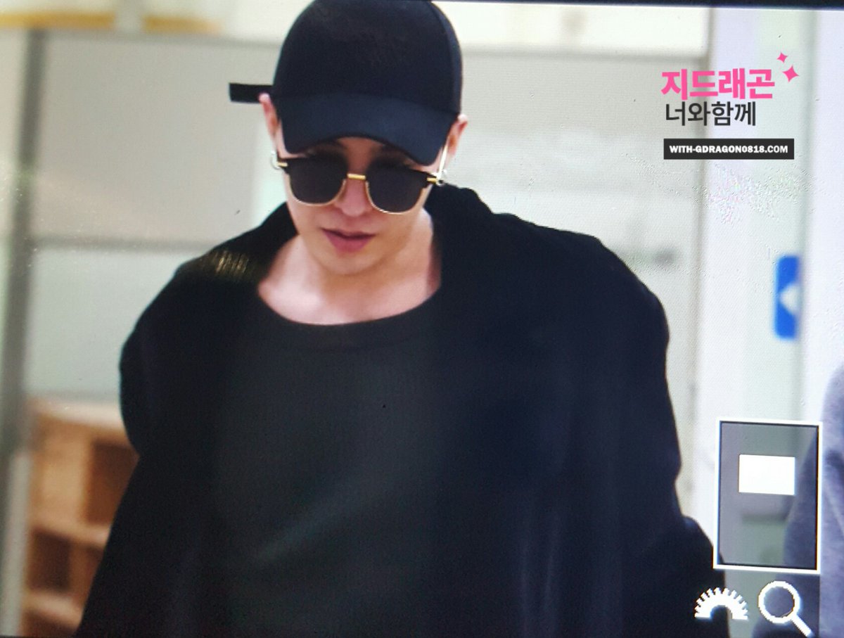 G-Dragon Arrial Seoul Gimpo 2016-02-25 (1)