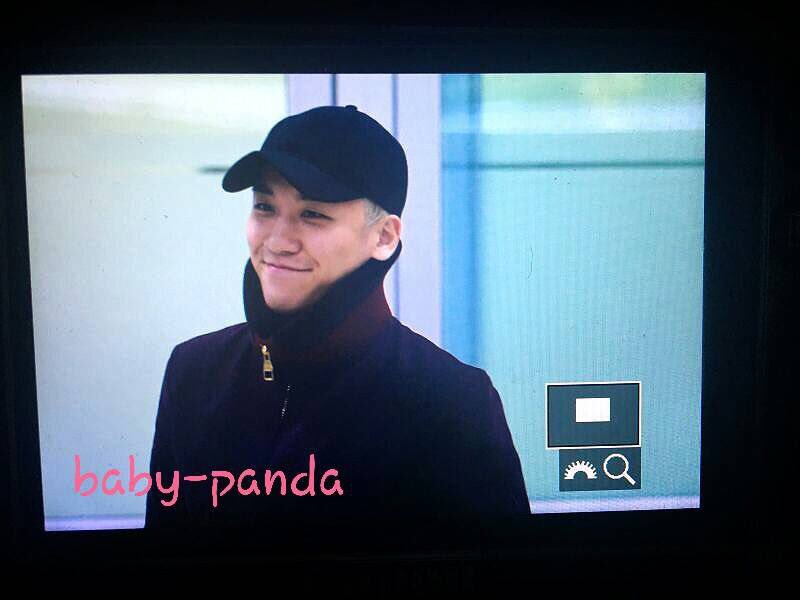 Seungri Arrival Seoul Gimpo 2016-02-25