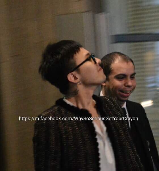 G-Dragon Arrival In Paris 2016-03-08 - Cr On Pic (3)