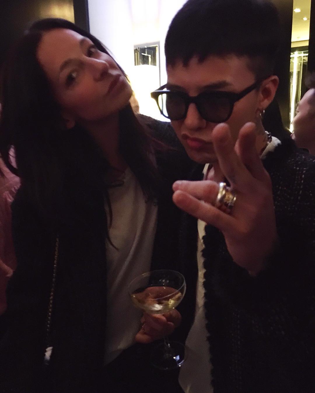 G-Dragon Chanel Event Paris 2016-03-09 (1)