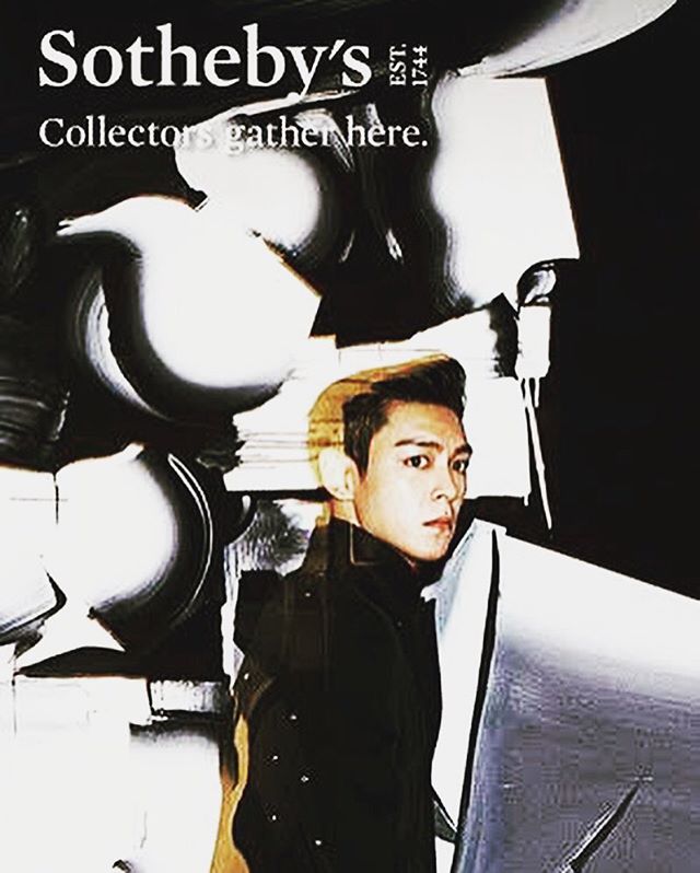 TOP Instagram Aug 26, 2016 @ 19:39 Curated by T.O.P 
#TTTOP Sotheby's
