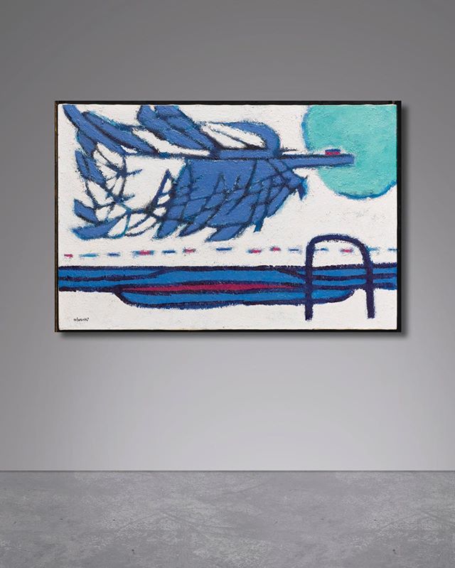 TOP Instagram Sep 12, 2016 3:40pm Curated by T.O.P
Kim Whanki
1913 - 1974
FLIGHT
signed in English
oil on canvas
62.9 by 92.7 cm; 24¾ by 36½ in.
circa 1963-1965

#TTTOP @Sothebys
Beautiful #KimWhanki