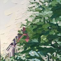 Curated by T.O.P Tomita Naoki View (T.O.P), 2016 Oil on canvas 162 by 162 cm; 63¾ by 63¾ in. Tomita Naoki transforms an Instagram post picked by me into an exquisite oil #painting. Specially for #TTTOP #TTTOP x  #NaokiTomita