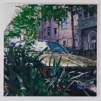 Curated by T.O.P Tomita Naoki View (T.O.P), 2016 Oil on canvas 162 by 162 cm; 63¾ by 63¾ in. Tomita Naoki transforms an Instagram post picked by me into an exquisite oil #painting. #재탄생 Specially for #TTTOP #NaokiTomita #TTTOP