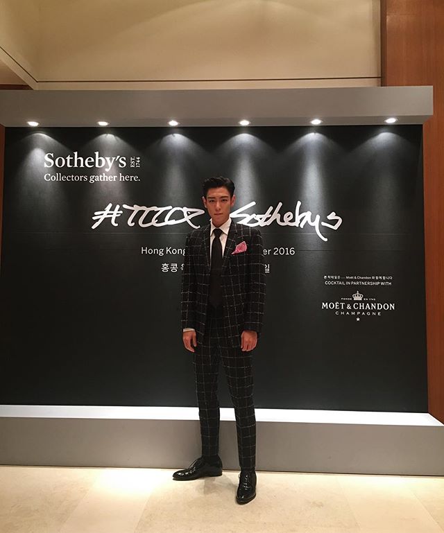 TOP Instagram Sep 21, 2016 3:22pm Curated by T.O.P

#TTTOP @Sothebys in Seoul