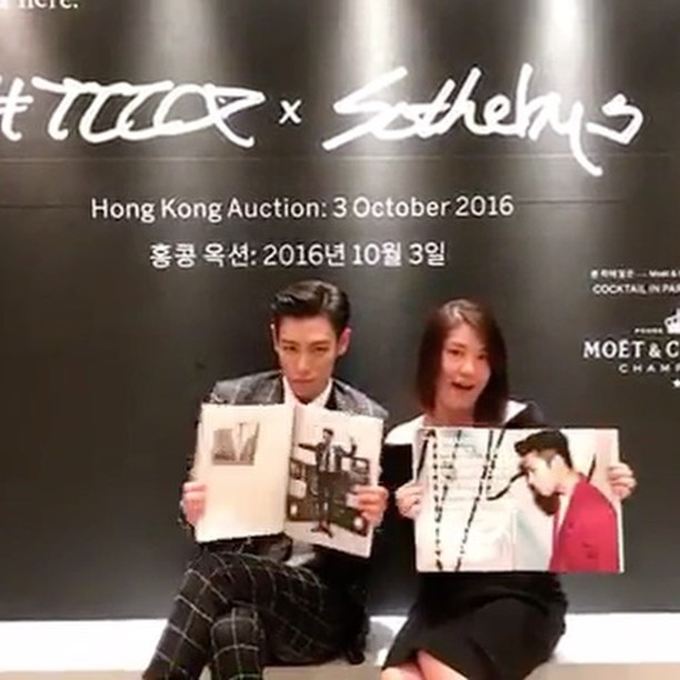 TOP Instagram Sep 21, 2016 6:12pm Curated by T.O.P

#TTTOP @Sothebys in Seoul