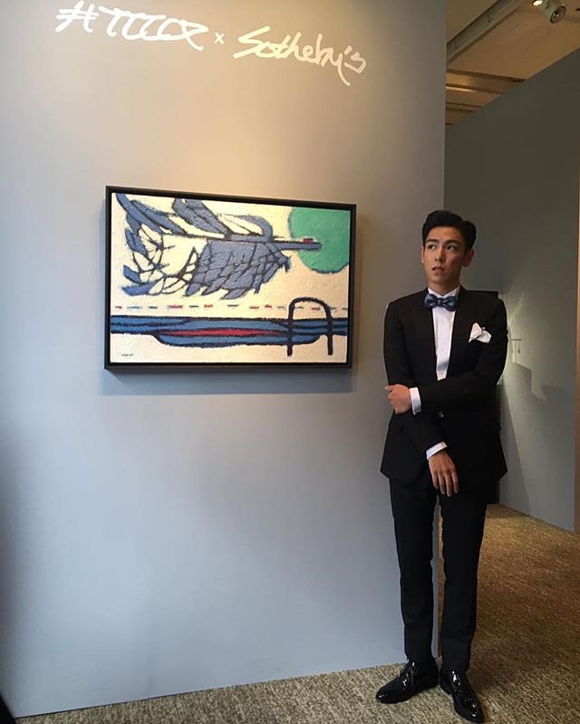 TOP Instagram Sep 20, 2016 2:38pm Curated by T.O.P

#TTTOP @Sothebys
#KimWhanki
bowtie from #KoheiNawa