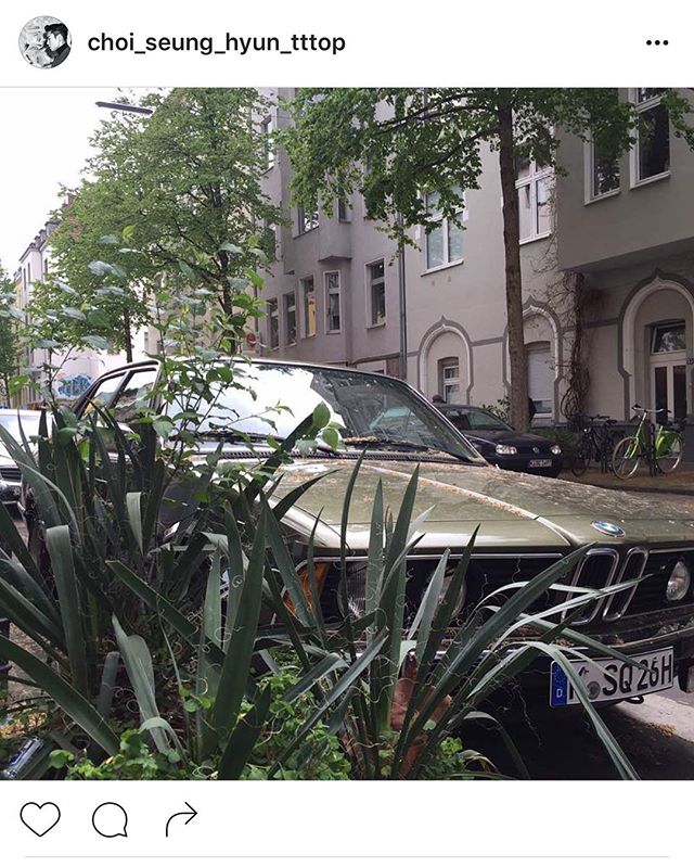 TOP Instagram Sep 8, 2016 3:58pm Hey 
Do you remember this picture
I took 5 months ago in Germany.
(from #TTTOPinstagram)
