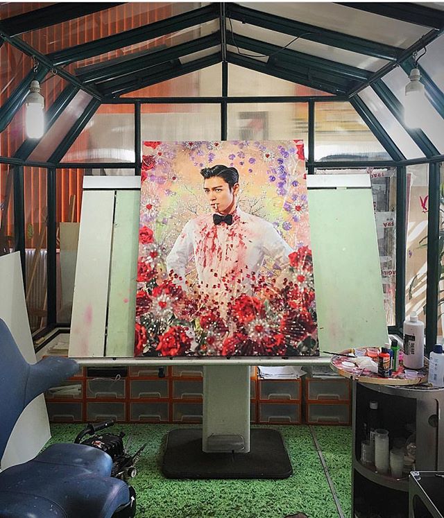 TOP Instagram Sep 15, 2016 4:19pm Thanks to Pierre & Gilles 
who have kindly agreed this special work to be illustrated in #TTTOP catalogue.  Pierre & Gilles / courtesy Galerie Daniel Templon

#PierreetGilles