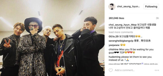 bigbang top instagram