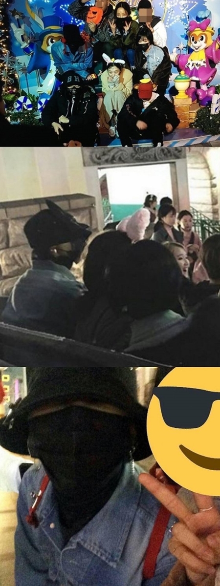 g-dragon goo hara sulli ga in lotte world