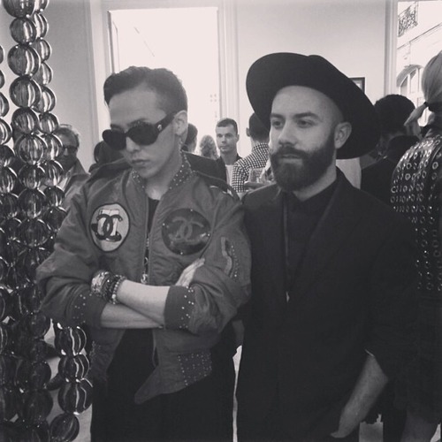 GDs instagram update 20140526: It was a pleasure to meet you man...