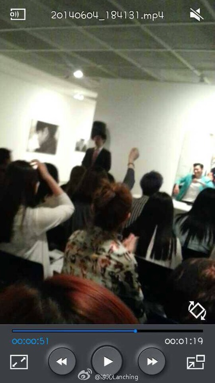 FROM TOP signing session yesterday 20140604. Still trying to...