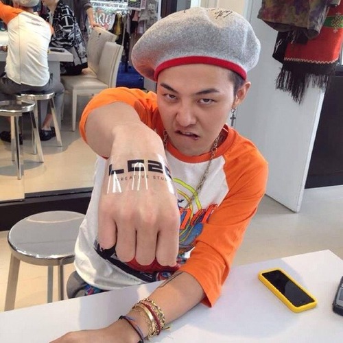 G-Dragon at Chanel Studio in Paris. 20140630. Credit to the...